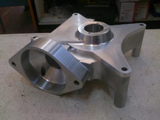 Steering Gear Box Assembled Cap and Body (Motorsport)-allendale_components_bespoke_precision_engineering